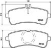 PAGID T2187 Brake Pad Set, disc brake